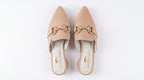 MULE X FOLIA EN CUERO