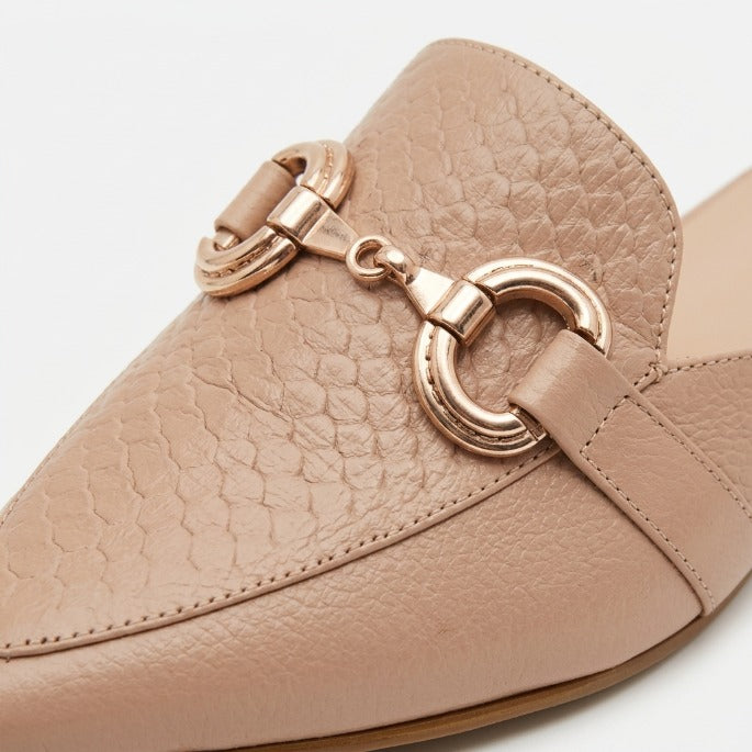 MULE X FOLIA EN CUERO